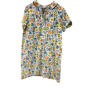 True Vintage Sears & Roebuck "Koffee‎ Kasual" Flower Power Dress